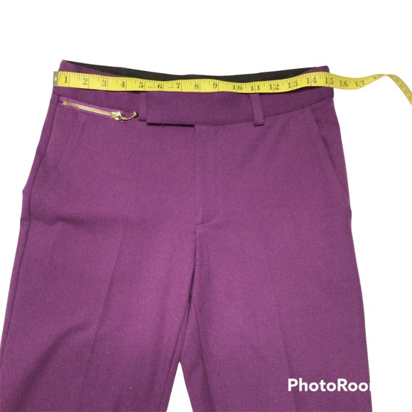 Nanette Lepore Purple Canoodle Pants Size 2 - Picture 8 of 12
